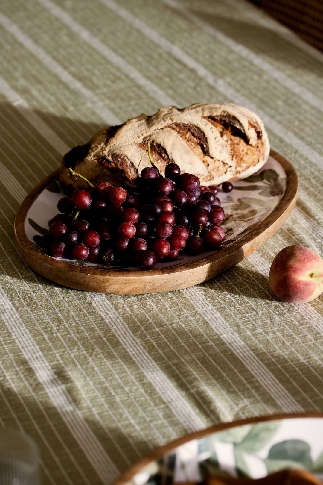 Franklin Oval Platter - Madras Link