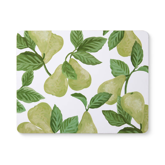 Pears Rectangle Placement Set/4