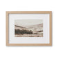 Valley Sepia Framed Artwork