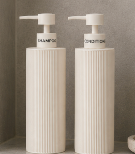 Sid Set/2 Shampoo & Conditioner Dispenser