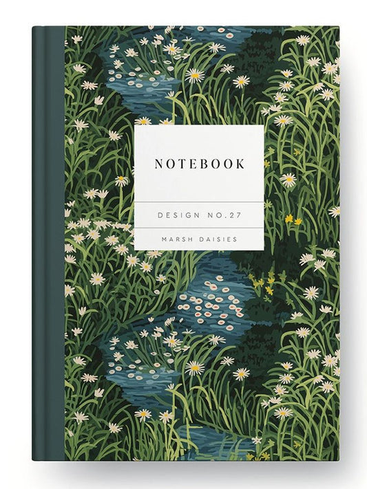 Kaleido Hard Cover A5 Notebook Marsh Daisies