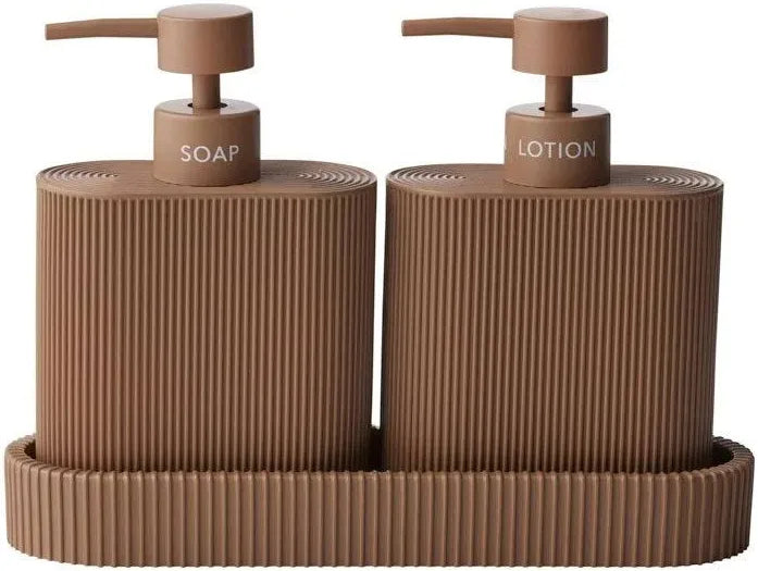 Sid Set/2 Resin Dispenser With Tray