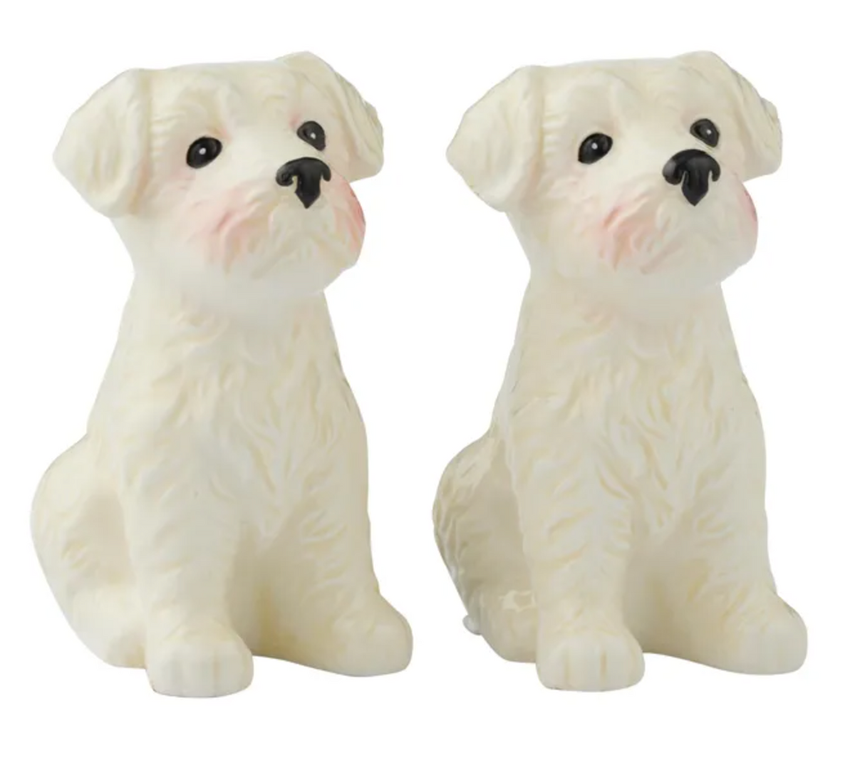 Westie S/2 Ceramic S&P Shakers