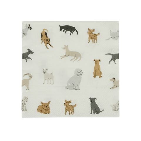 Woofers 20pk 3ply Napkins