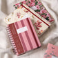 Laura Ashley A5 Premium Hard Cover Notebook-Gosford Cranberry