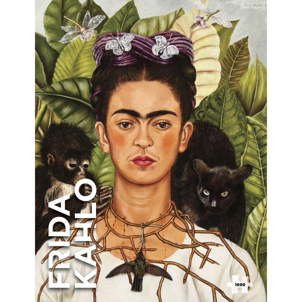 1000-Piece Jigsaw Puzzle-Frida Kahlo-Self-Portrait