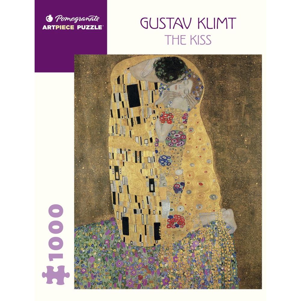 1000-Piece Jigsaw Puzzle-Klimt-The Kiss