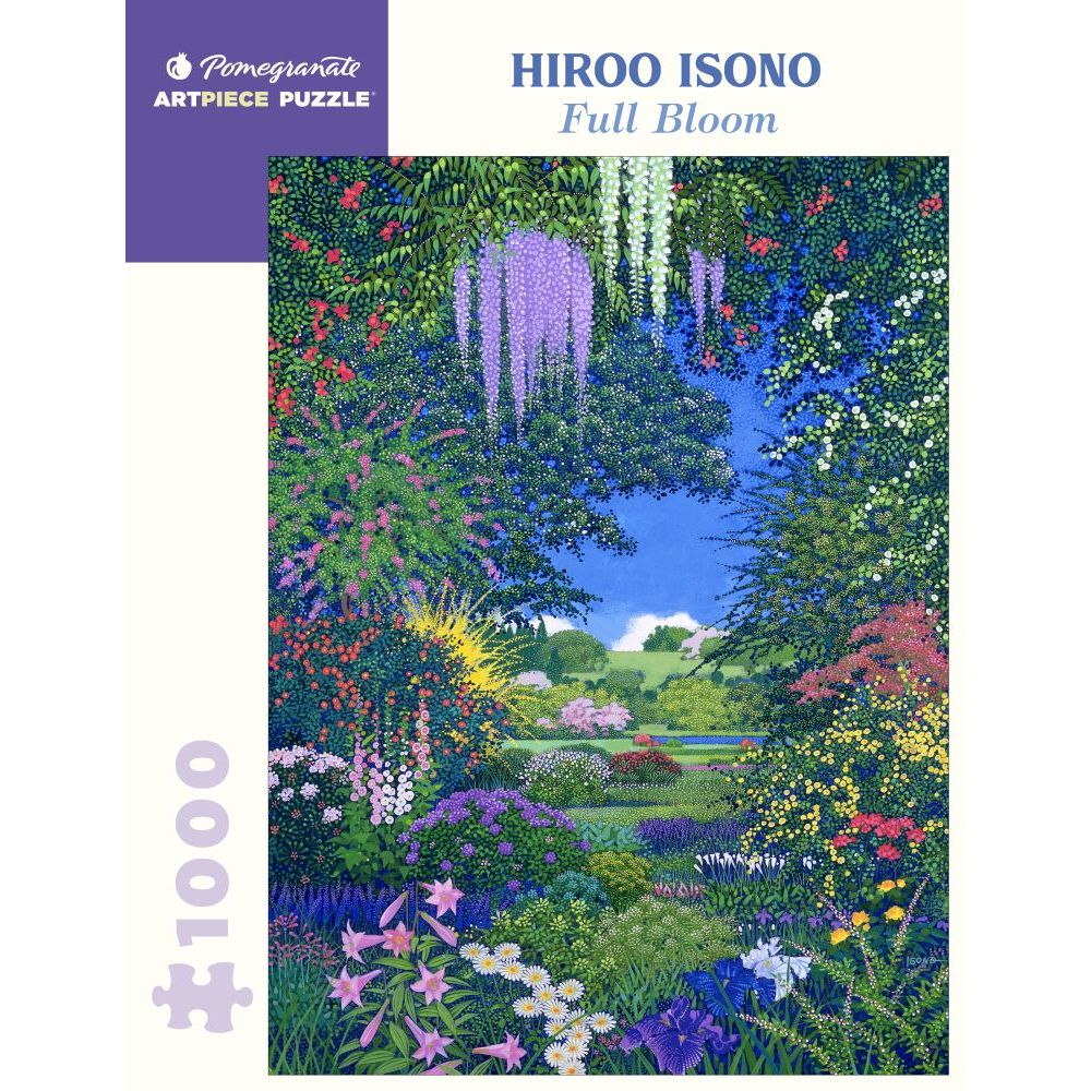 1000-Piece Jigsaw Puzzle-Hiroo Isono-Full Bloom