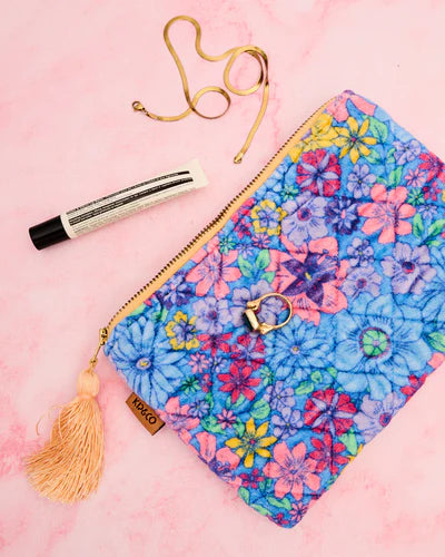 Bunch Of Fun Velvet Cosmetics Purse - Kip&Co