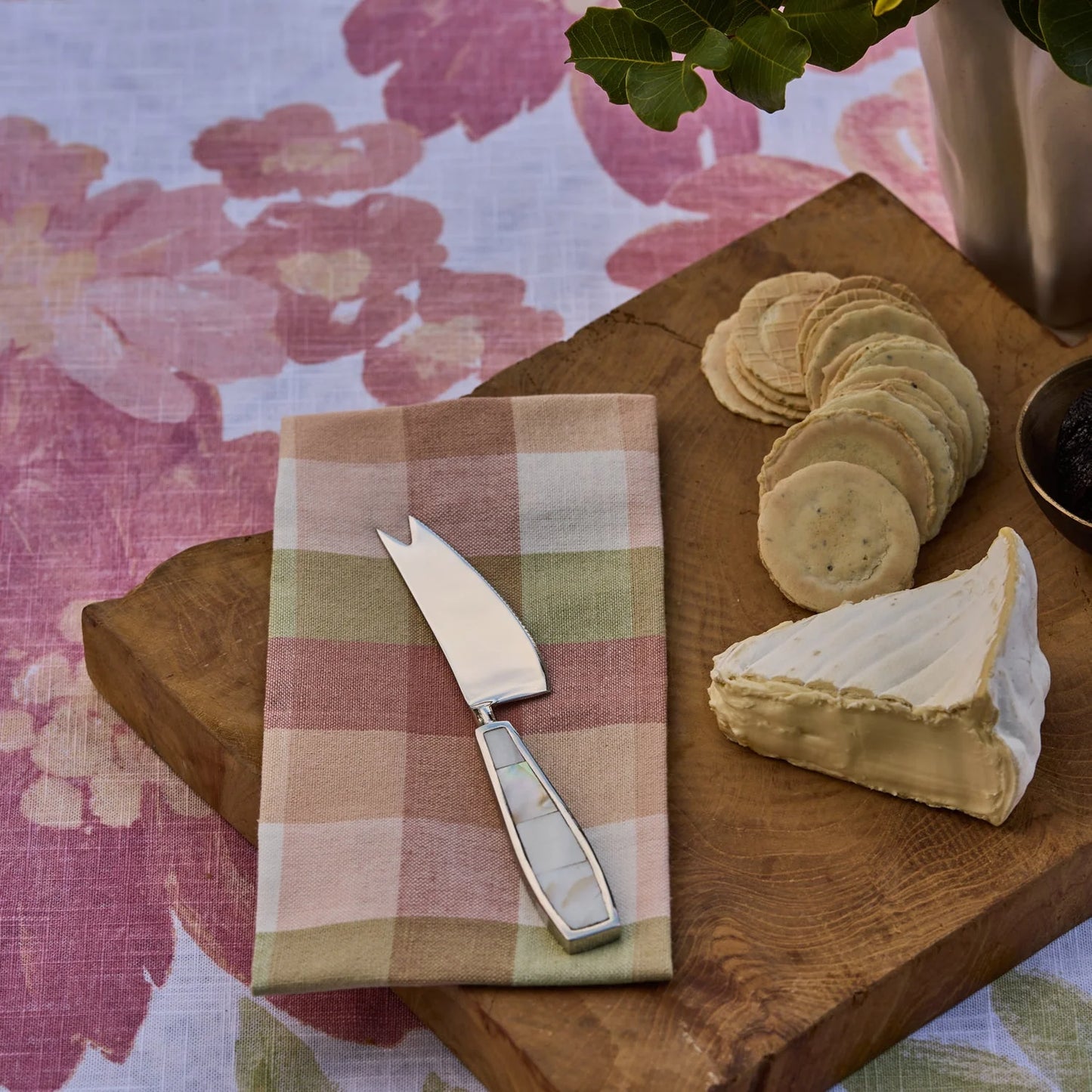 Rosie Multi Check Napkin Set/4