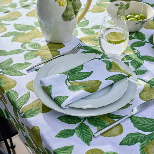 Pear Tree Tablecloth