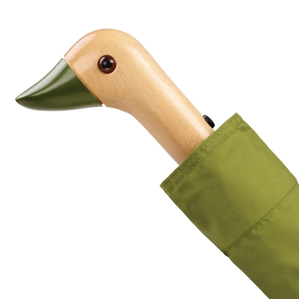 Olive Compact Duck Umbrella