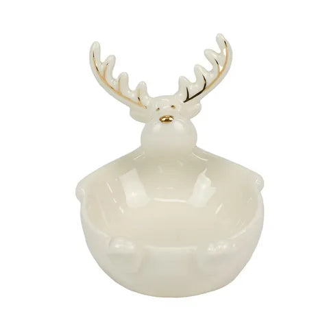 Ceramic Deer Bowl