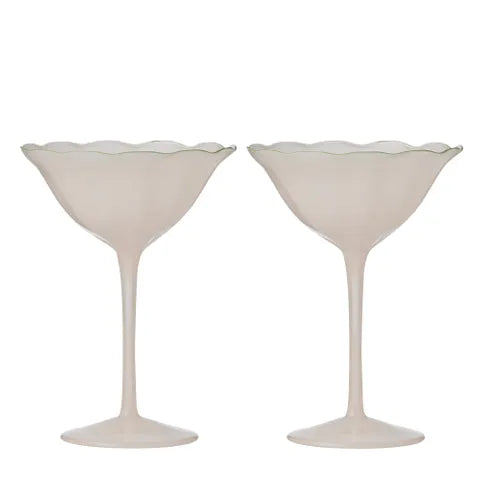 Bella S/2 Coupe Glass