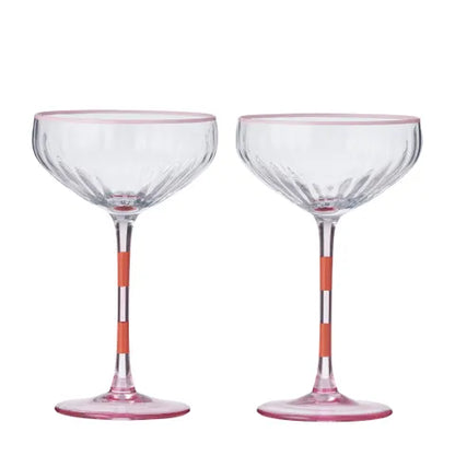 Lena S/2 Coupe Glasses