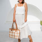 Capri Gingham Tote - Liv & Milly