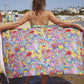 Butterfly Dreams Terry Beach Towel - Kip&Co X Ken Done