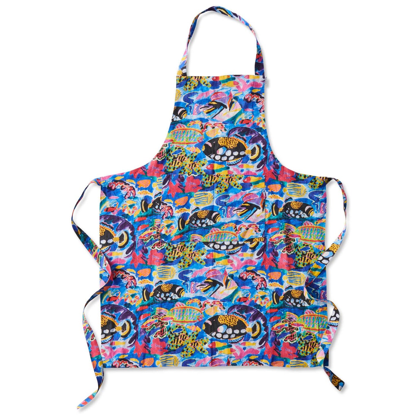 Barrier Reef Garden Linen Apron - Kip&Co X Ken Done