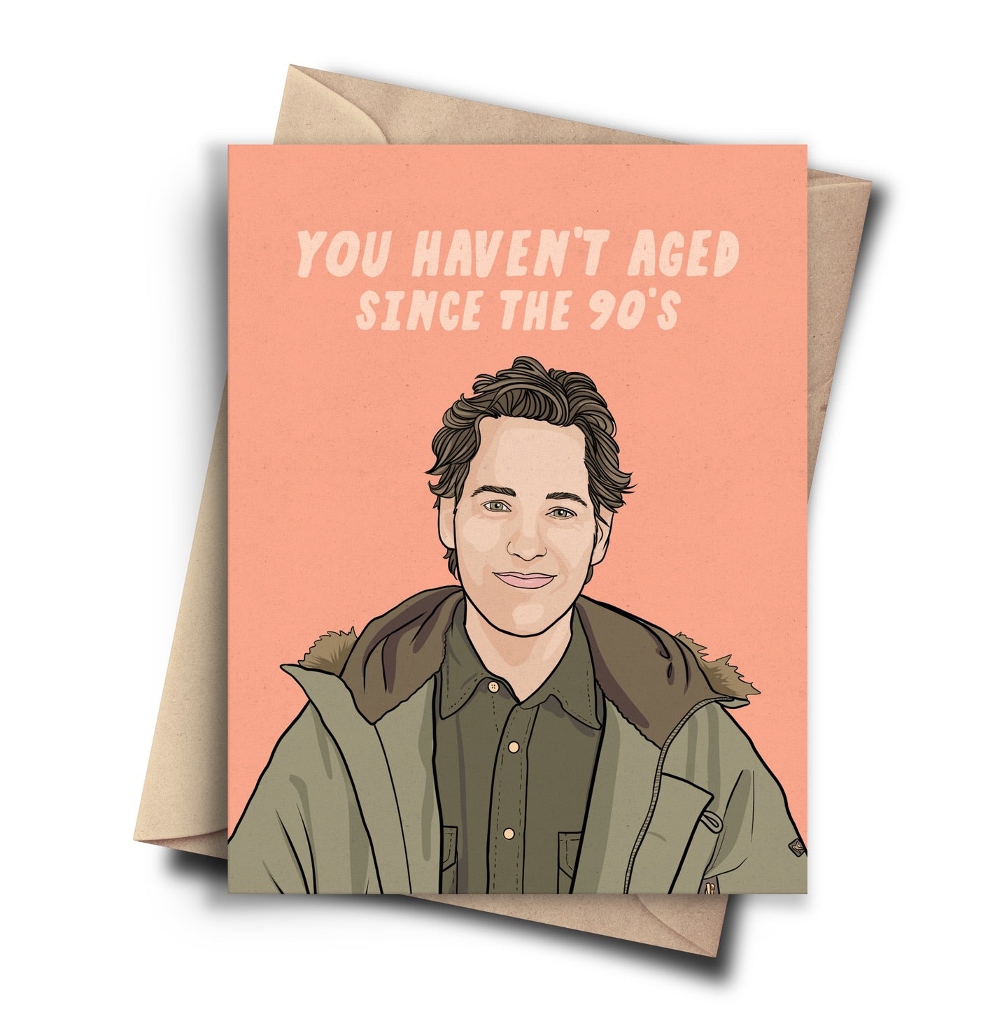 Paul Rudd Funny Birthday Card - Pop Cult Paper