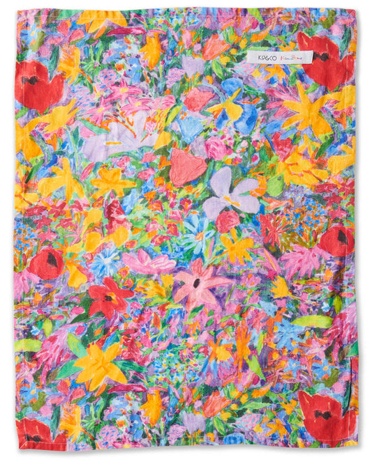 Butterfly Dreams Linen Tea Towel - Kip&Co X Ken Done