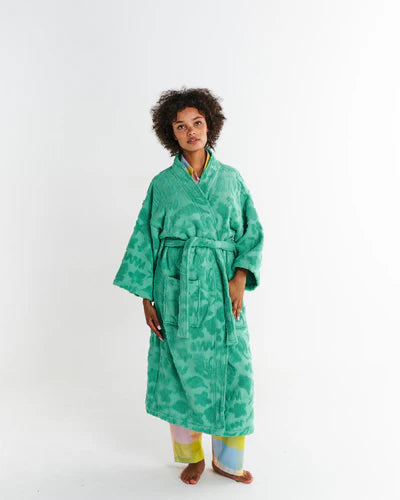 Jade Rock Pool Terry Bath Robe - Kip&Co