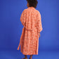 Peach Rock Pool Terry Bath Robe - Kip&Co