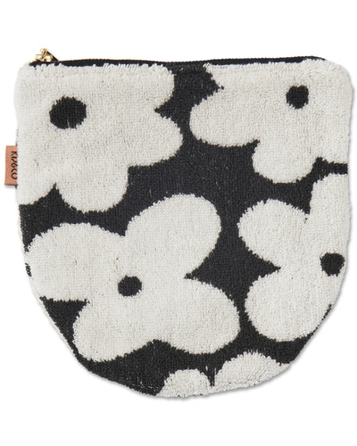 Flower Face Terry Cosmetics Pouch - Kip&Co