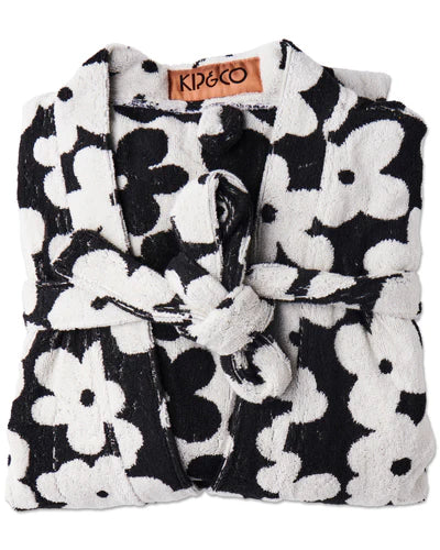 Flower Face Terry Bath Robe - Kip&Co