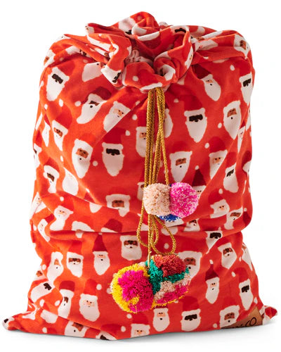 HoHoHo Red Velvet Santa Sack - Kip&Co