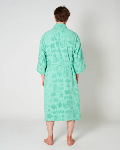 Jade Rock Pool Terry Bath Robe - Kip&Co