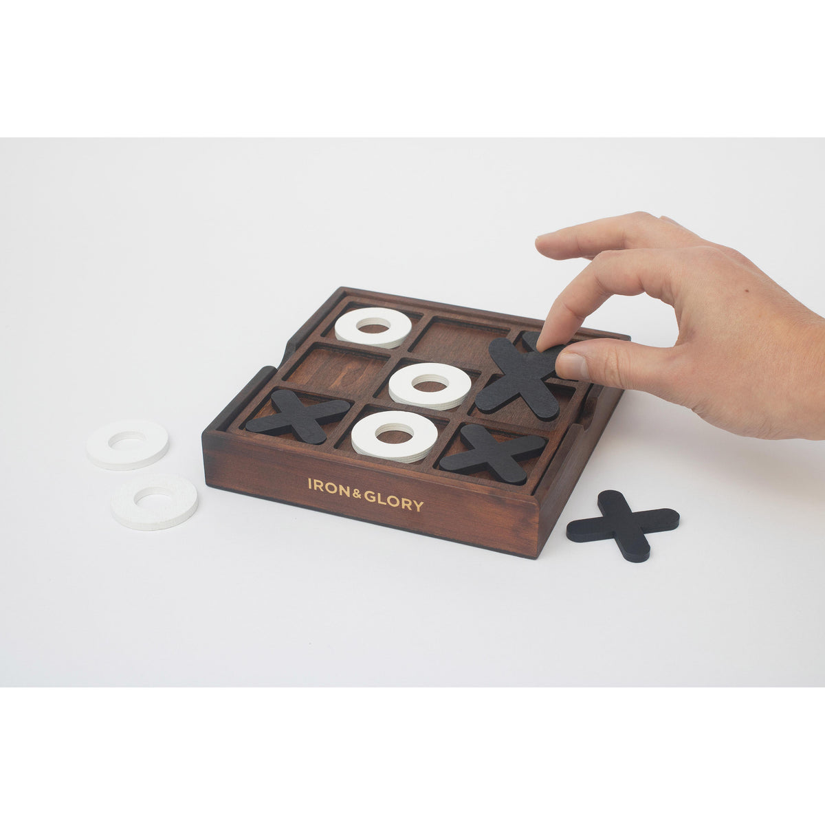 Tic-Tac-Toe Deluxe Puzzle Board