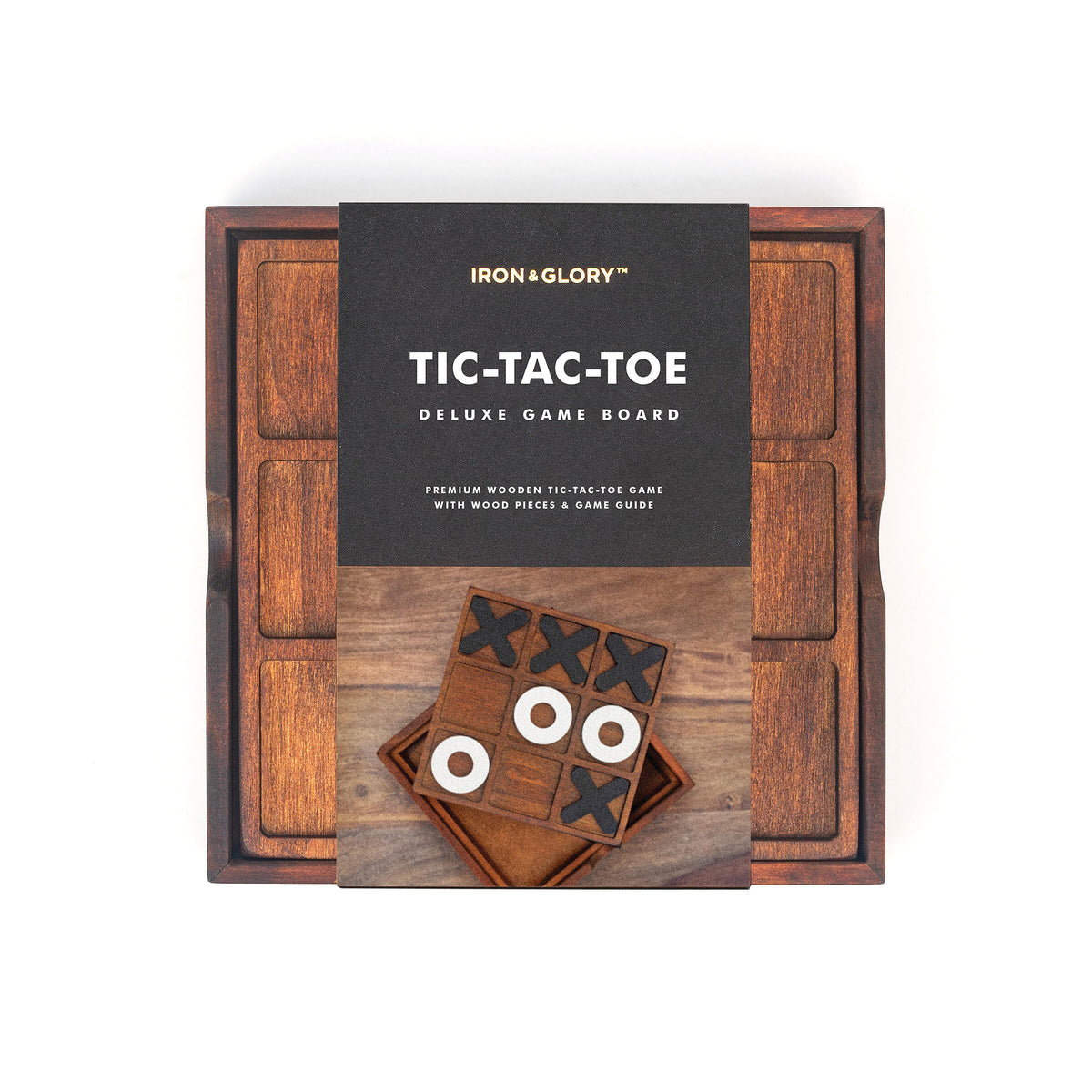 Tic-Tac-Toe Deluxe Puzzle Board
