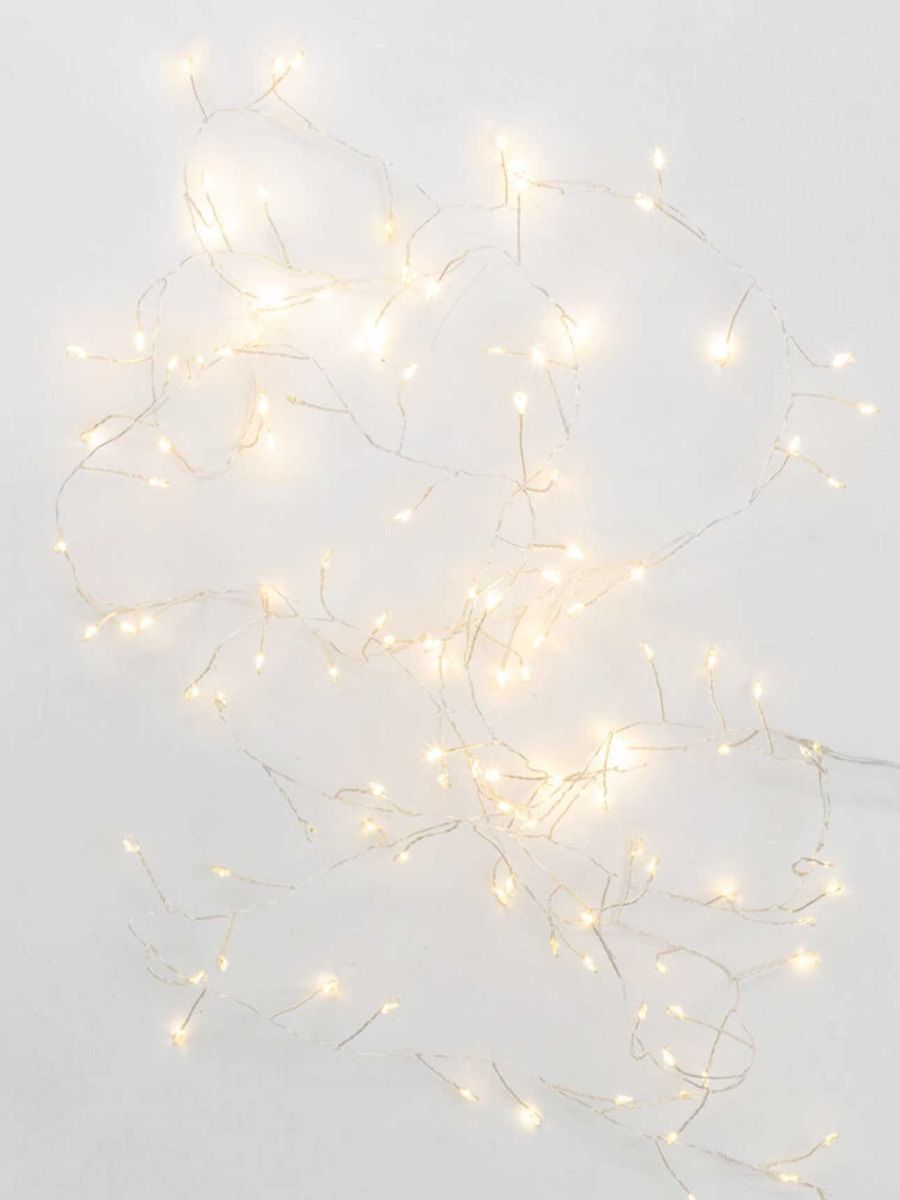 Capella Electric LED Twinkling Fairy Light Garland - Papaya