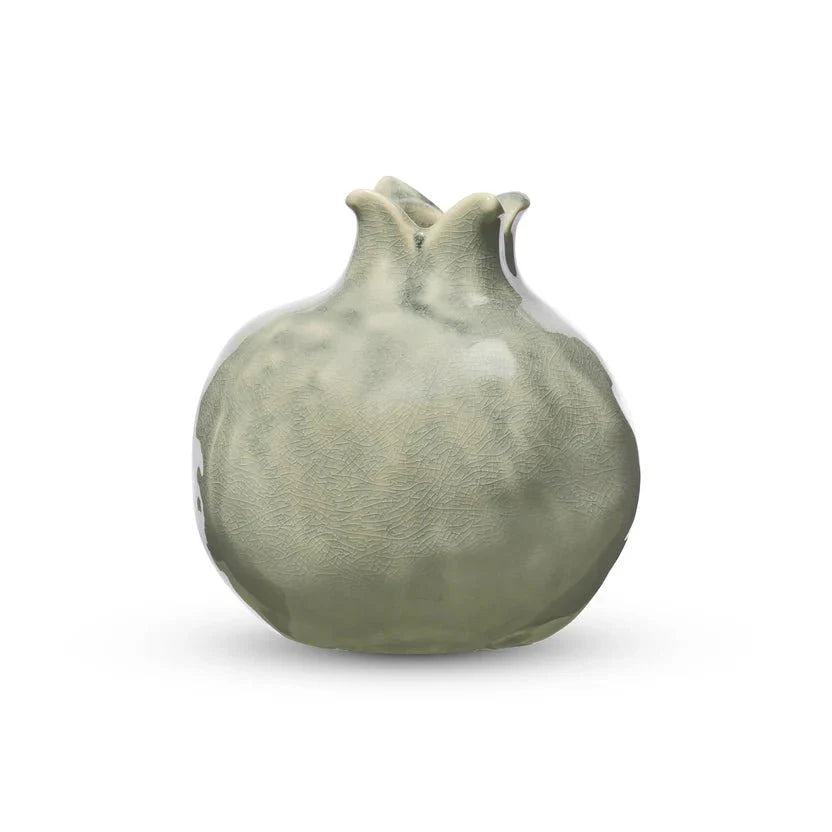 Pomegranate Sage Green Bud Vase