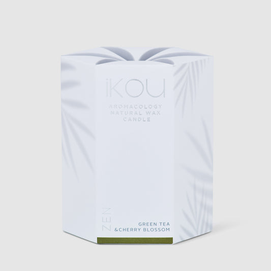 Zen Large Glass Candle