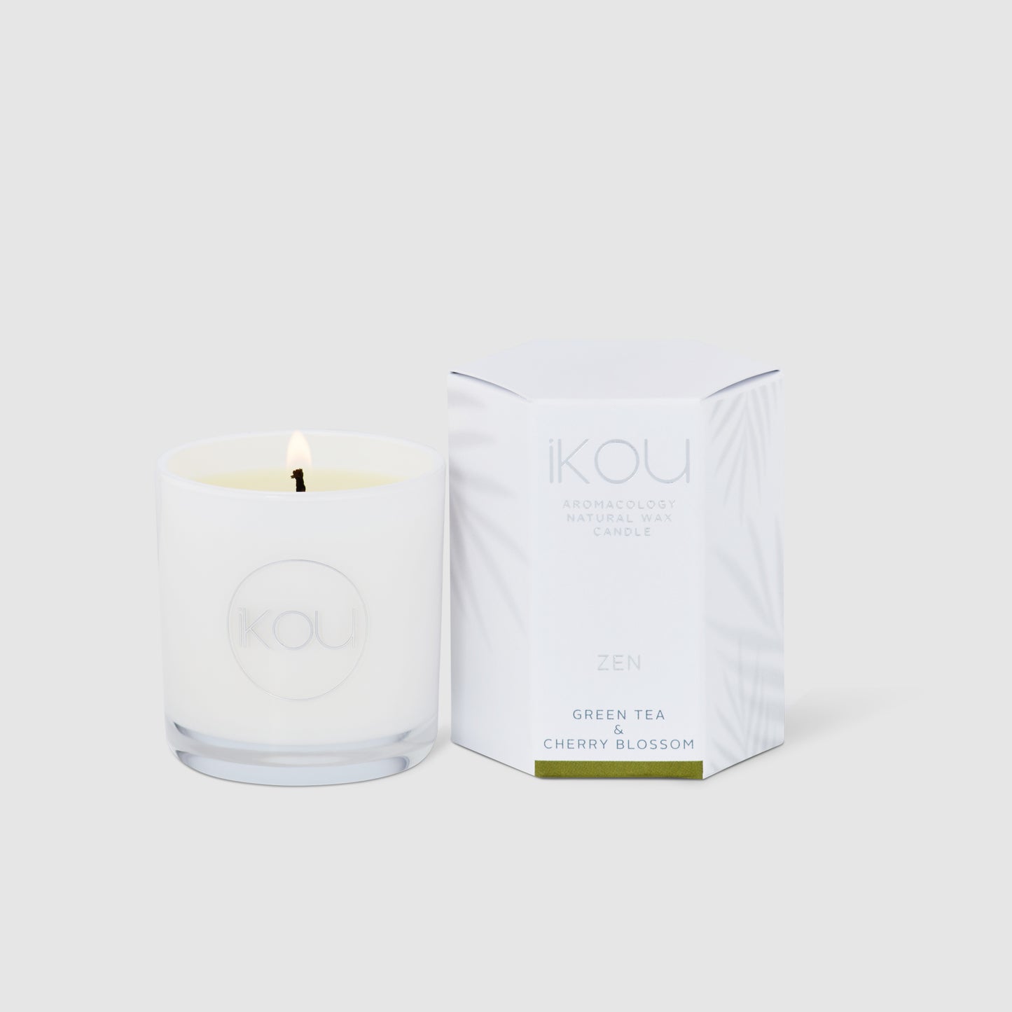 Zen Small Glass Candle
