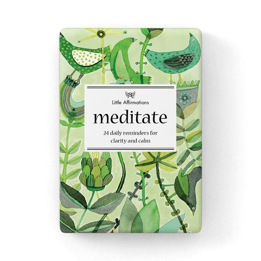 Meditate 24 Affirmations Cards - Affirmations