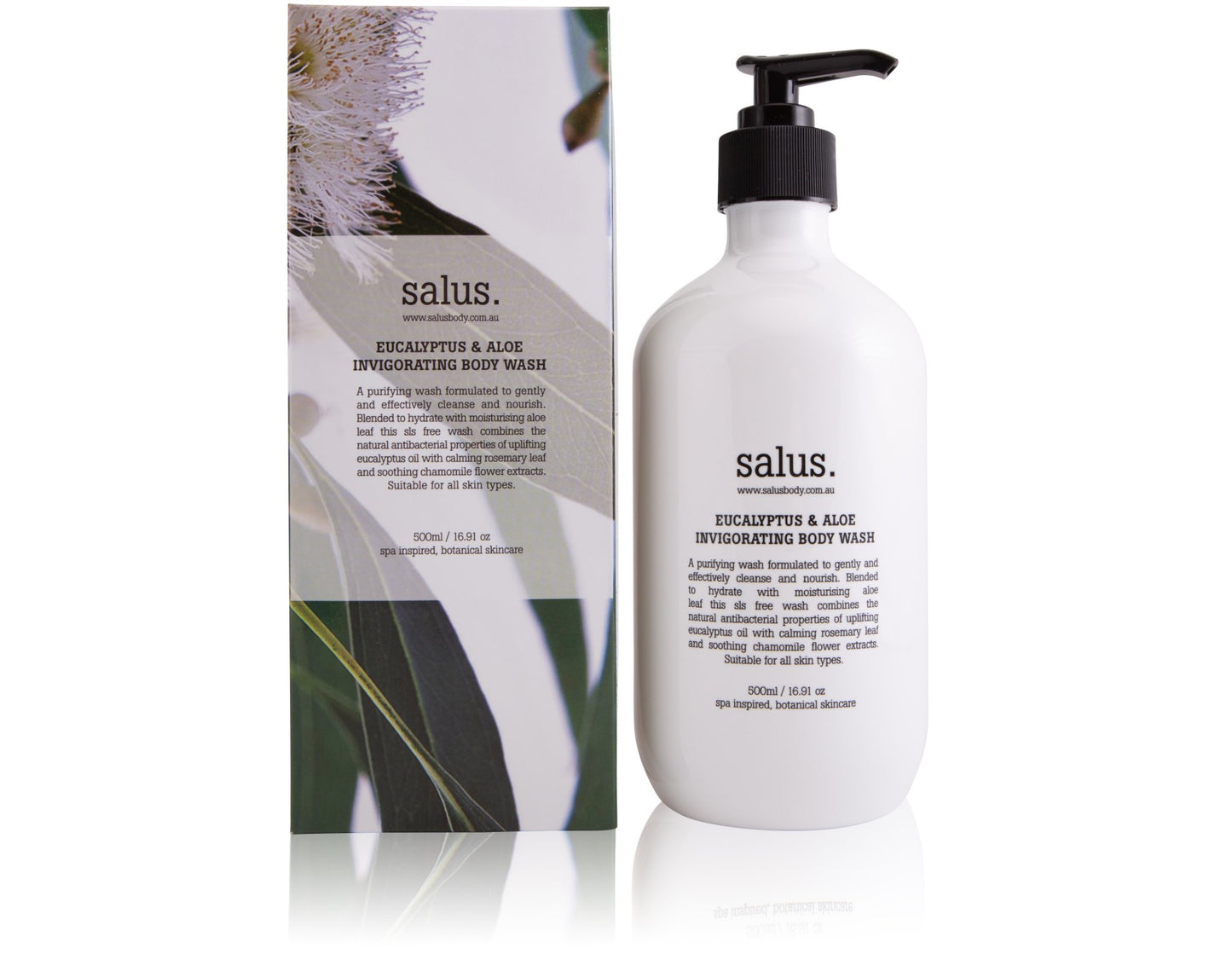 Eucalyptus & Aloe Invigorating Body Wash - Salus