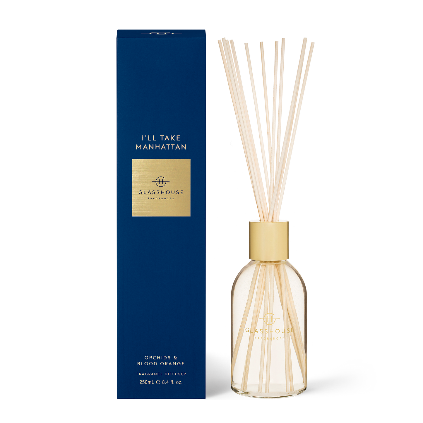 I'll Take Manhattan 250ml Diffuser - Glasshouse Fragrances