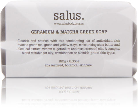 Geranium & Matcha Green Soap - Salus