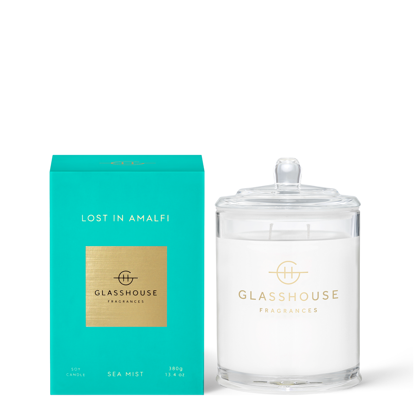 Lost In Amalfi 380g Soy Candle - Glasshouse Fragrances