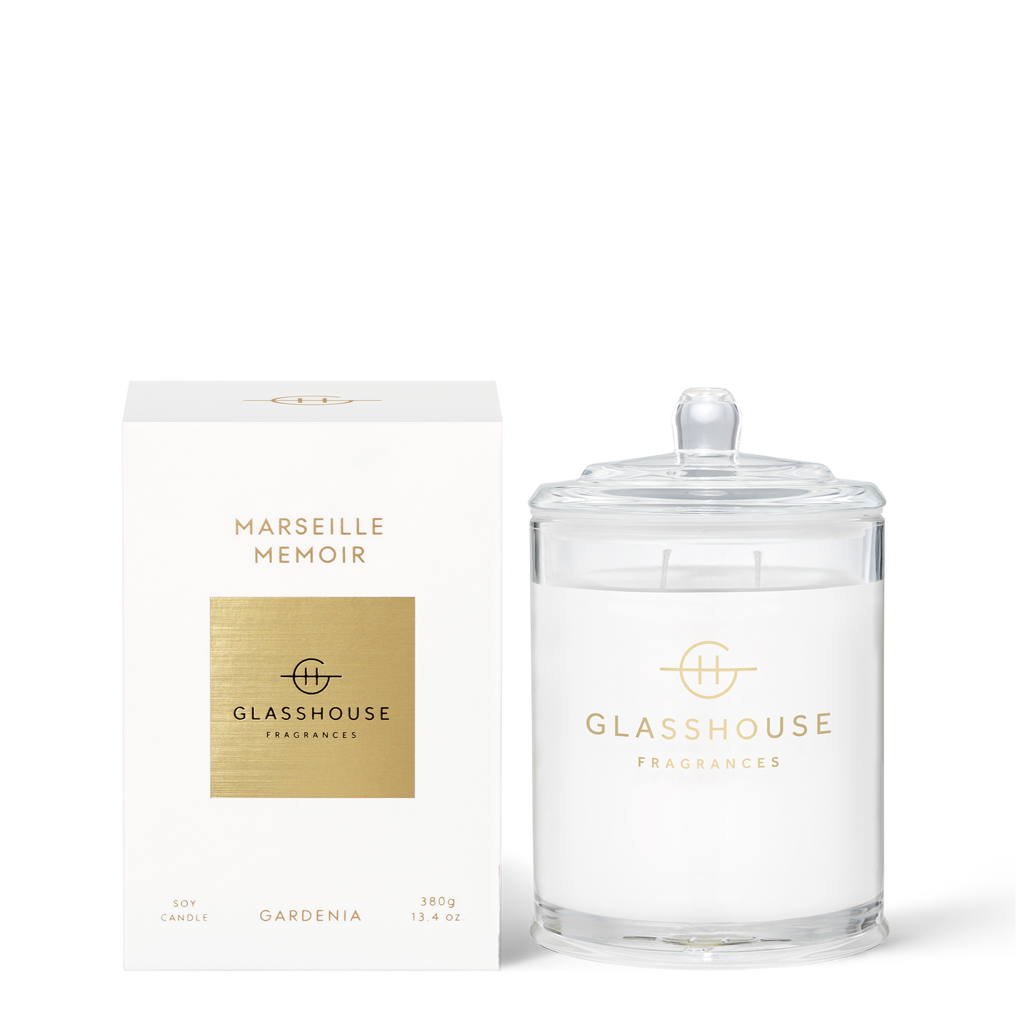Marseille Memoir 380g Soy Candle - Glasshouse Fragrances