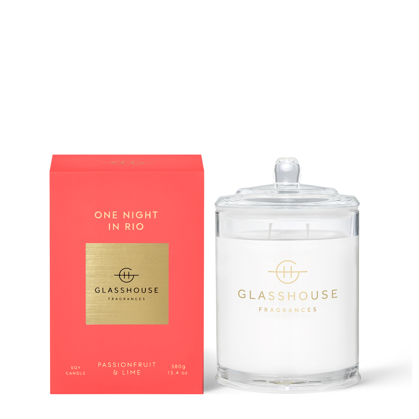 One Night In Rio 380g Soy Candle - Glasshouse Fragrances