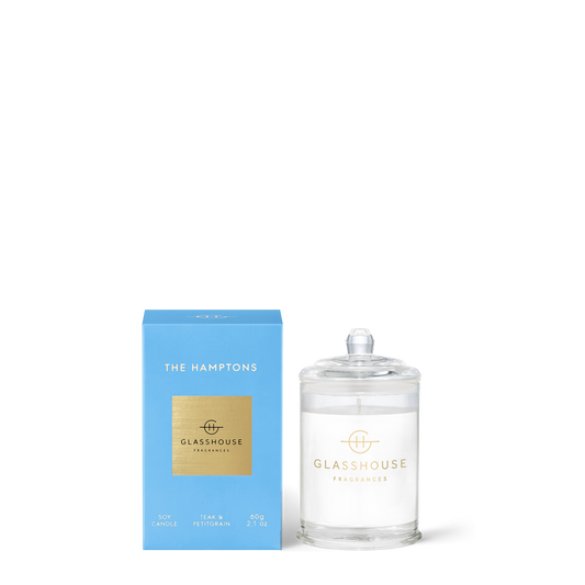 The Hamptons 60g Soy Candle - Glasshouse Fragrances