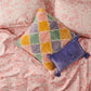 Harlequin Pastel Wool Shag Cushion - Kip&Co