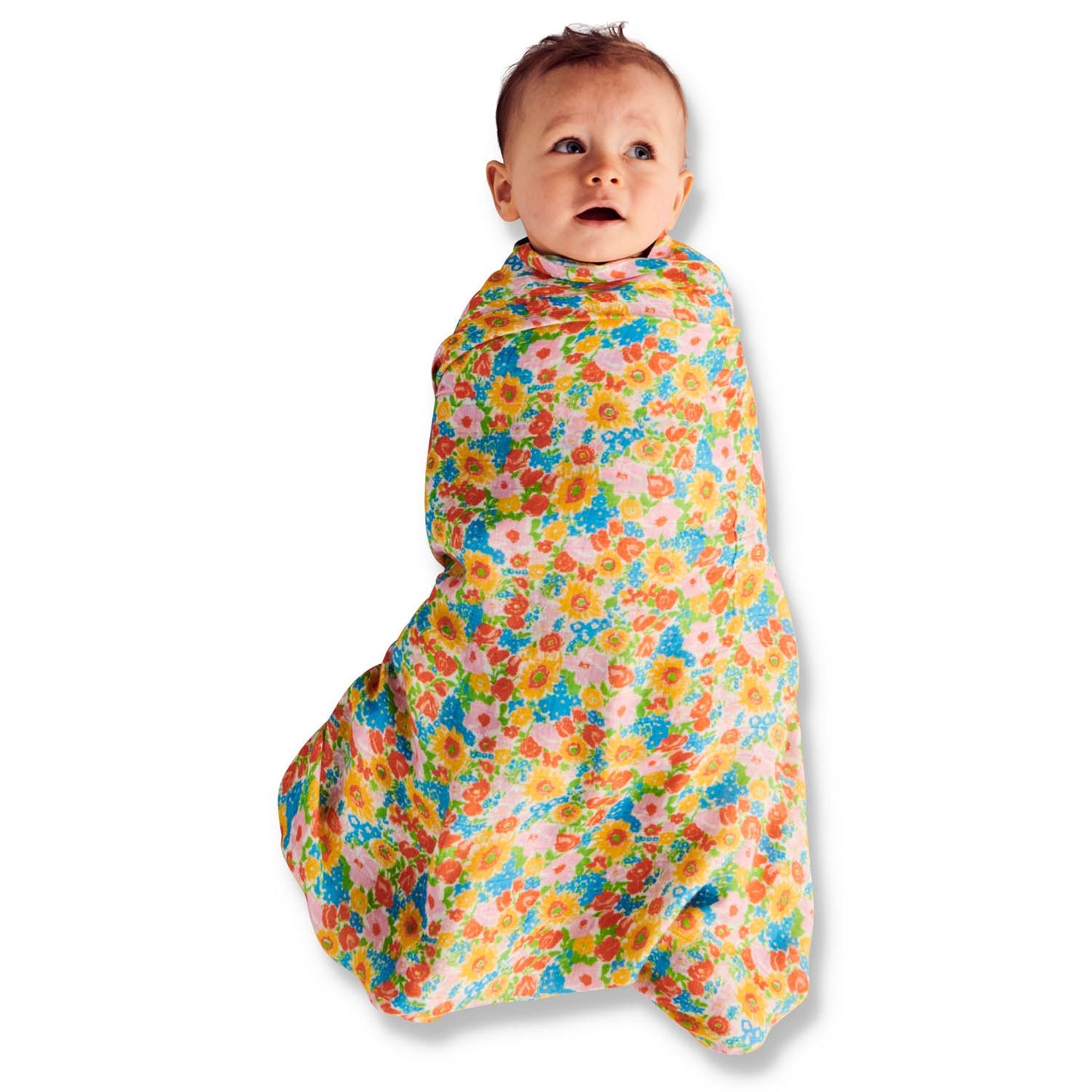 Spring Pollen Bamboo Swaddle - KIP&CO