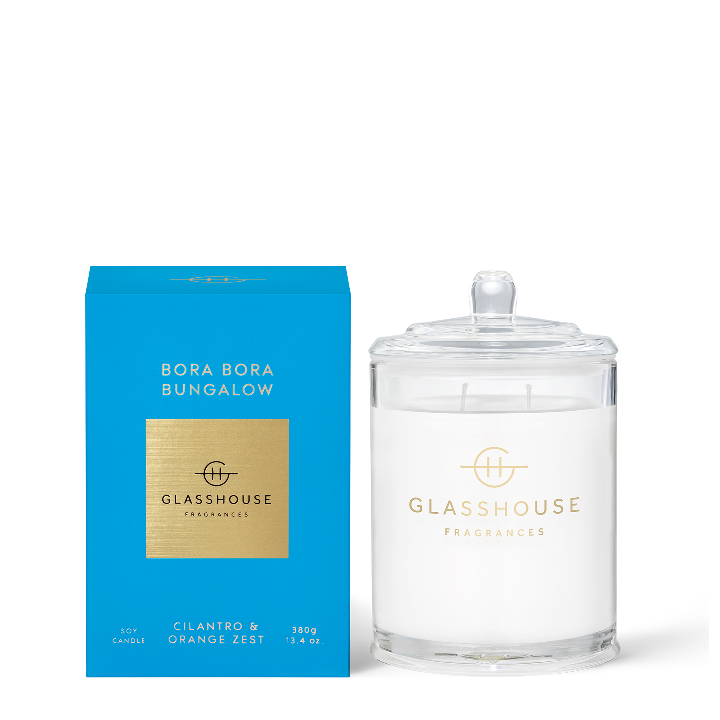 Bora Bora Bungalow 380g Soy Candle - Glasshouse Fragrances