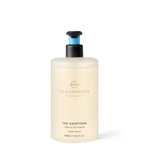 The Hamptons 450ml Hand Wash - Glasshouse Fragrances