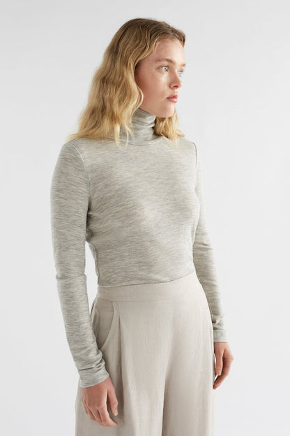 Merino Long Sleeve Skivvy - Elk The Label