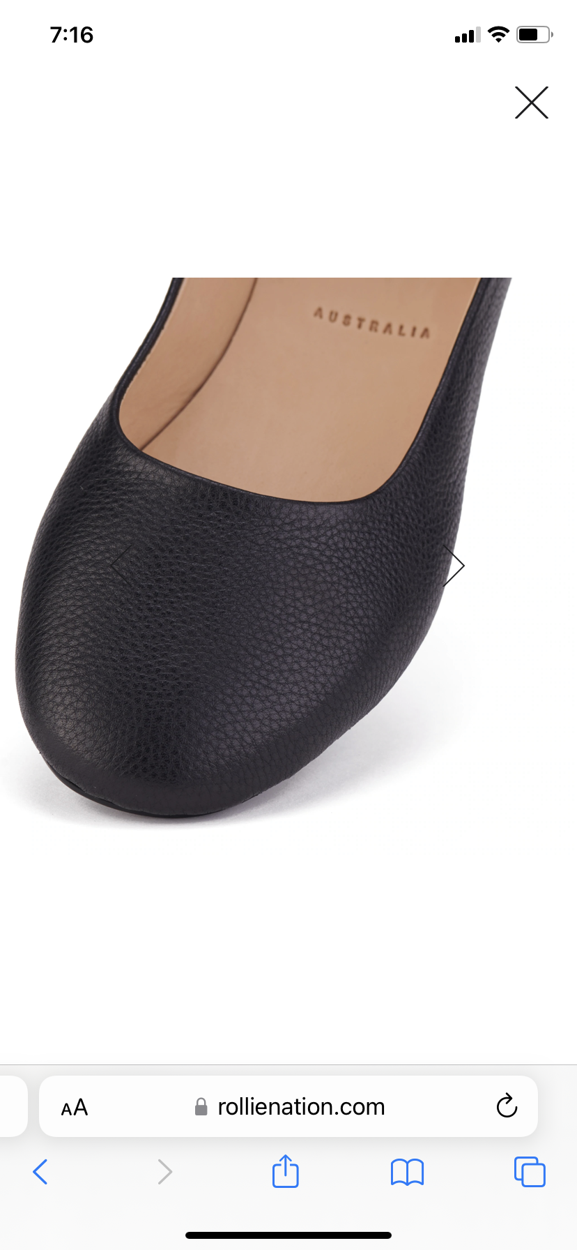 Rollie best sale ballet flats